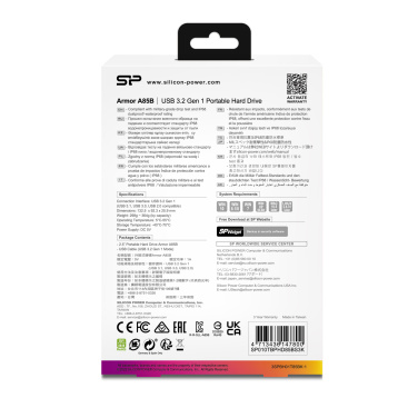 Logotrade reklaamtoote foto: Kõvaketas Silicon Power Armor A85