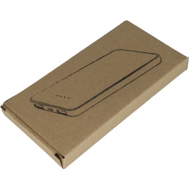 Logotrade ärikingituse foto: Juhtmeta laadija ja akupank 8000 mAh MILAN