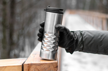 Logotrade ärikingid pilt: Termiline roostevabast terasest kruus SANTANDER 500 ml