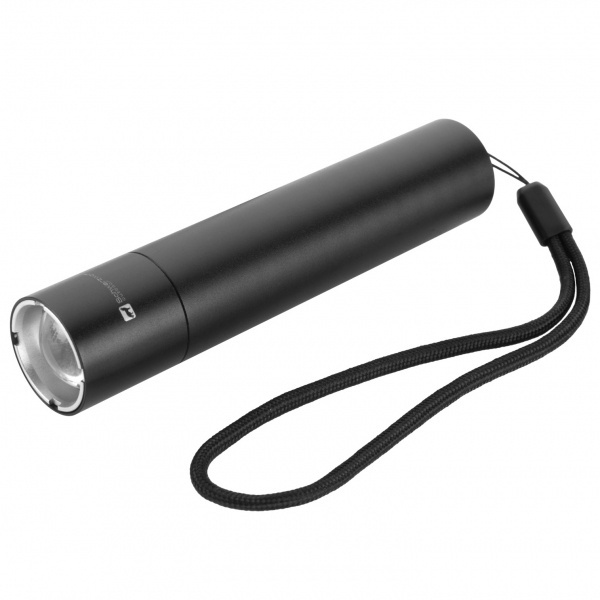 Logotrade reklaamkingituse foto: Taskulamp ZAGROS Schwarzwolf