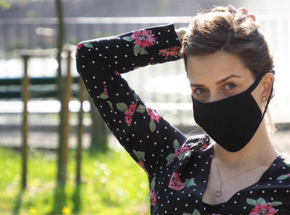 Logotrade meened pilt: MARS PRO puuvillane mask (suurus M) koos tasku ja HEPA-filtriga 1380165