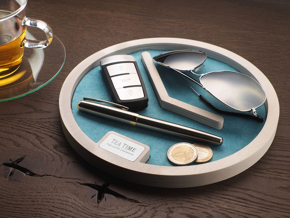 Logo trade reklaamkingid foto: Puidust lauakorraldaja 1817121