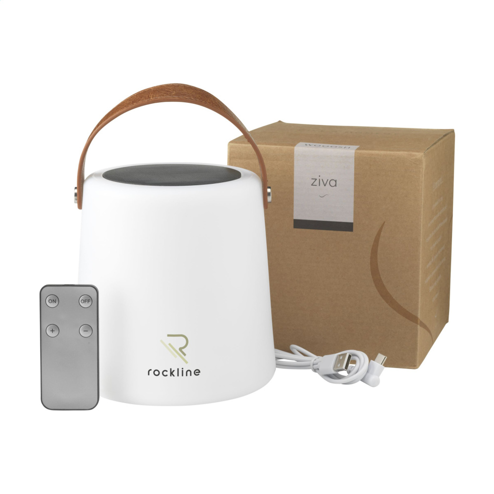 Logo trade firmakingi pilt: Wooosh Ziva päikesepatareiga õuelamp