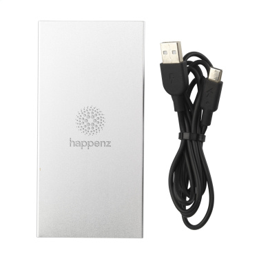 Logo trade ärikingituse pilt: Tecco GRS Recycled Alu Powerbank 5000 välislaadija