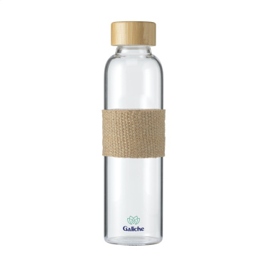 Logotrade reklaamtooted pilt: Senga Glass Bamboo 500 ml joogipudel