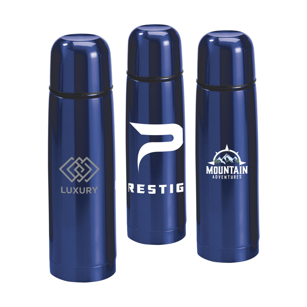 Logotrade reklaamkingi foto: ThermoColour RCS Recycled Steel 500 ml termopudel