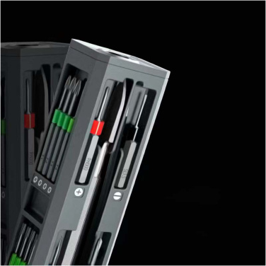 Logo trade reklaamtoote pilt: SCX.design T20 30-osaline kruvikeeraja ja remondikomplekt