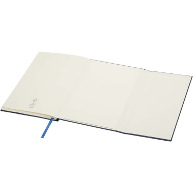 Logo trade ärikingid foto: Alejandra A5 taaskasutatud plastikust kõvakaaneline märkmik