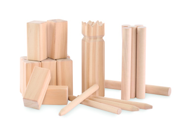 Logotrade firmakingituse foto: KING PETIT männipuidust õuemäng