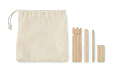 Logotrade reklaamkingid pilt: KING PETIT männipuidust õuemäng