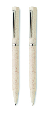 Logotrade meene foto: PEAT nisuõlest keskkonnasõbralik pastapliiatsi komplekt