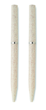 Logo trade firmakingid foto: PEAT nisuõlest keskkonnasõbralik pastapliiatsi komplekt