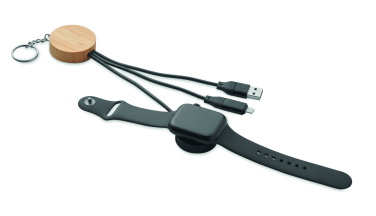 Logo trade ärikingi pilt: BULE võtmehoidjaga 4in1 60 W kaabliga