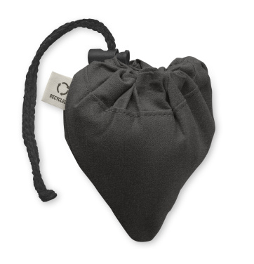 Logo trade ärikingitused foto: CARRIE must kokkupandav ostukott 140 gr/m²