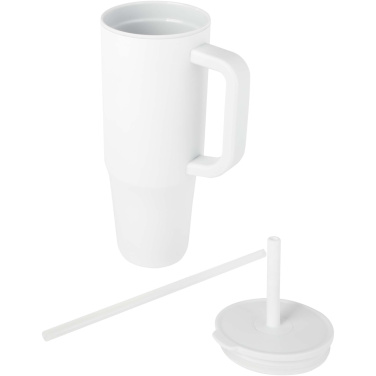 Logotrade reklaamkingid pilt: Brady 900 ml RCS-sertifikaadiga termoskruus silikoonkõrrega