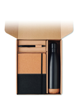 Logotrade meened pilt: CADEAU 3-osaline kinkekomplekt karbis