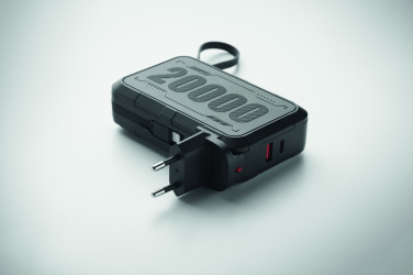 Logo trade reklaamtoote pilt: 20000 mAh ABS-plastist akupank POWROC