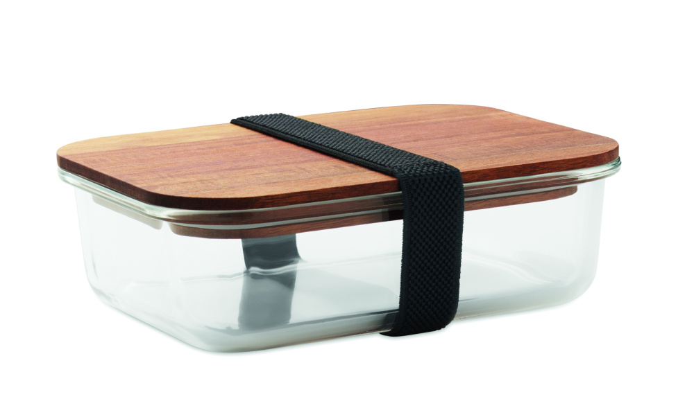 Logo trade firmakingid foto: Klaasist lõunakarp 800ml VITRIO LUNCH