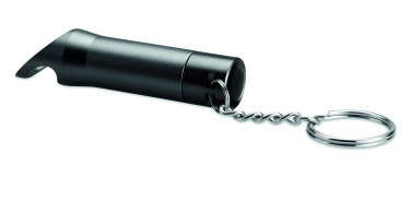 Logotrade firmakingi foto: Metallist taskulambi võtmehoidja Ylivieska