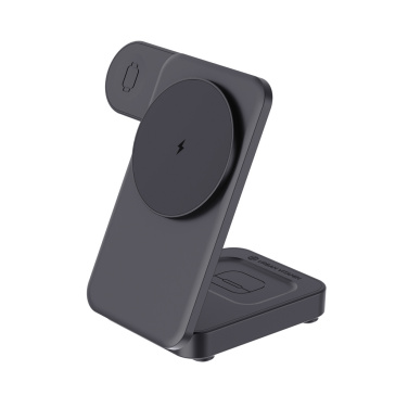 Logo trade ärikingituse pilt: Urban Vitamin Arcadia RCS plastikust 15W 3in1 magnetiline laadija