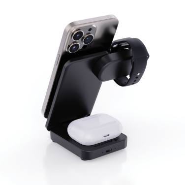 Logotrade firmakingituse foto: Urban Vitamin Arcadia RCS plastikust 15W 3in1 magnetiline laadija