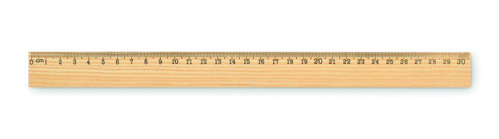 Logotrade firmakingid pilt: RULER30 puidust joonlaud 30cm