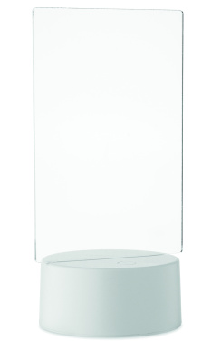 Logotrade firmakingituse foto: LEDMEMO valgustatud LED-märkmetahvel