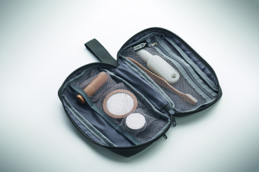 Logo trade reklaamtooted foto: VANIT tualett-tarvete kott 600D RPET-ist