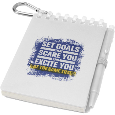 Logotrade reklaamkingituse foto: Lig Mini pehmekaaneline märkmiku ja pastapliiatsi komplekt