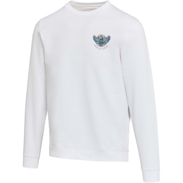 Logo trade ärikingituse pilt: Jasper 280 g/m² unisex OCS orgaanilisest taaskasutatud materjalist ümara kaelusega kampsun