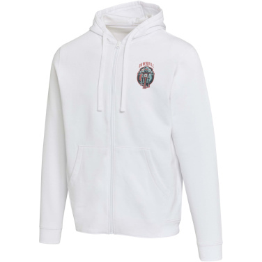 Logotrade reklaamkingi foto: Jasper 280 g/m² unisex OCS orgaanilisest taaskasutatud materjalist kapuutsiga dressipluus