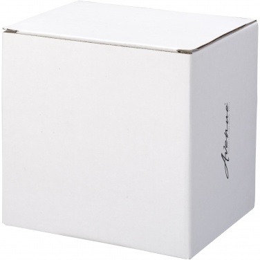 Logotrade liikelahja mainoslahja kuva: Heart 400 ml keraaminen muki puisella kannella/alustalla