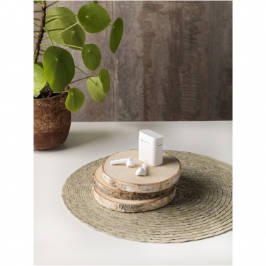 Logo trade liikelahjat mainoslahjat kuva: Volantis UVC True Wireless -nappikuulokkeet, automaattisesti laiteparin muodostavat