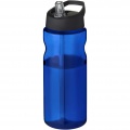 H2O Active® Base Tritan™ 650 ml urheilujuomapullo nokallisella korkilla, Sininen / tasainen musta