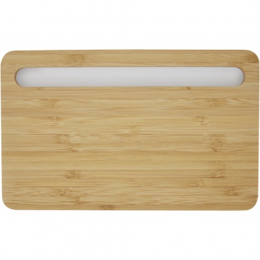 Logo trade mainostuotet tuotekuva: Medake 10W:n bambusta valmistettu langaton laturi