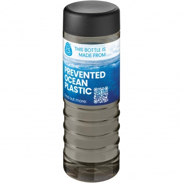 Logo trade mainostuotet tuotekuva: H2O Active® Eco Treble 750 ml:n urheilujuomapullo kierrekannella