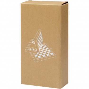 Logotrade mainoslahjat kuva: Mugo puinen kolmen pelin setti