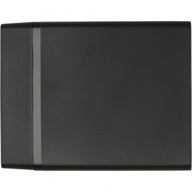 Logo trade mainoslahja ja liikelahja tuotekuva: ADAPT 72 W:n kierrätetystä muovista valmistettu PD-latausasema