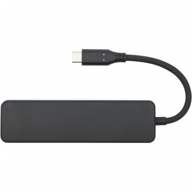 Logo trade liikelahjat tuotekuva: Loop RCS -kierrätetystä muovista valmistettu multimediasovitin USB 2.0–3.0 HDMI -liitännällä