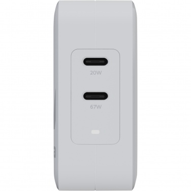 Logo trade mainoslahjat tuotekuva: Xtorm XVC2067 GaNUltra 67 W matkalaturi 100 W USB-C PD -kaapelilla