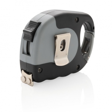 Logo trade mainoslahja kuva: 5m/19mm mittanauha sulkurenkaalla