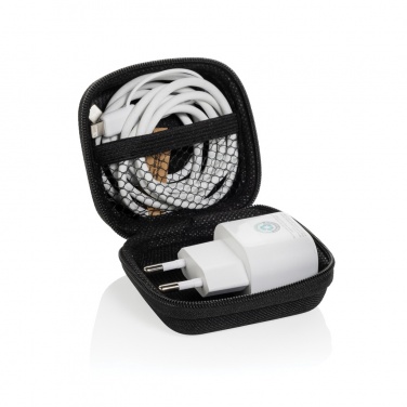 Logotrade liikelahja tuotekuva: Boost RCS kierrätetty PET 20W USB-C 2 kpl lataussetti