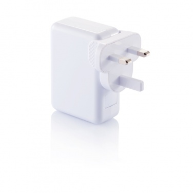 Logotrade mainoslahjat kuva: Matkapistoke 4 USB-portilla