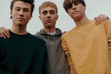 Logotrade mainoslahjat kuva: Iqoniq Zion collegepaita kierrätetystä puuvillasta