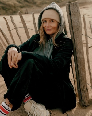 Logo trade mainostuote kuva: Iqoniq Torres värjäämätön huppari kierrätetystä puuvillasta