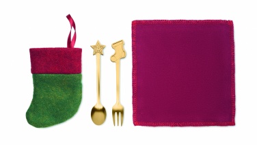 Logo trade mainostuote kuva: Jälkiruokailusetti jouluun