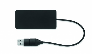 Logotrade mainoslahjat kuva: 3 portin USB-keskitin