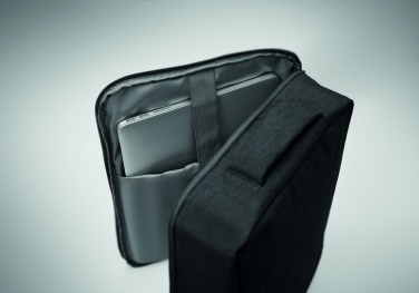 Logo trade mainoslahjat ja liikelahjat kuva: Ohut 15 tuuman kannettava reppu 300D RPET:stä ja 210D RPET-vuorella mukautettavalla painatuksella