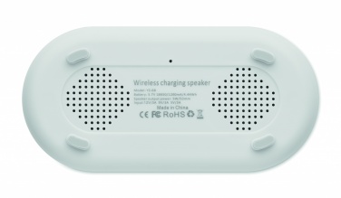 Logo trade mainoslahja kuva: 15W langaton latauskaiutin