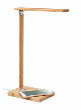 Logotrade mainostuote tuotekuva: Bambu pöytälamppu